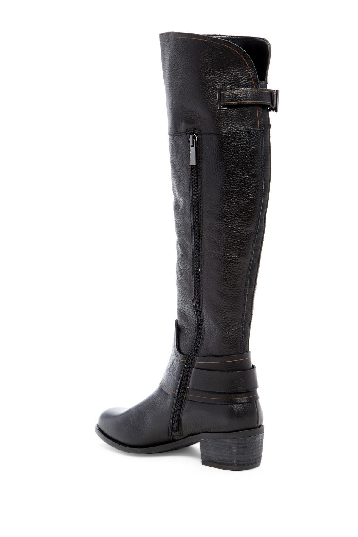 Lyst Vince camuto Basira Riding Boot in Black